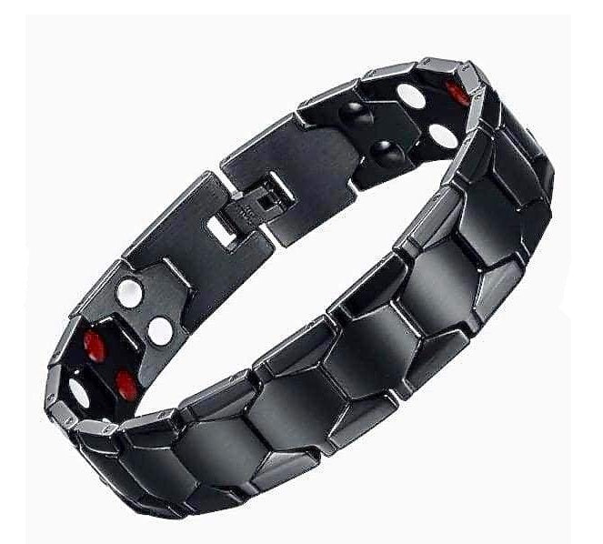 4-in-1 Magnetic Titanium Energy Bracelet For Men – view 9