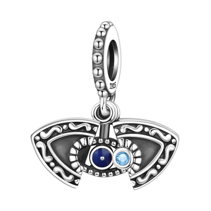 Copper-plated Silver Devils Eye DIY Bracelet Bead Accessories – view 11