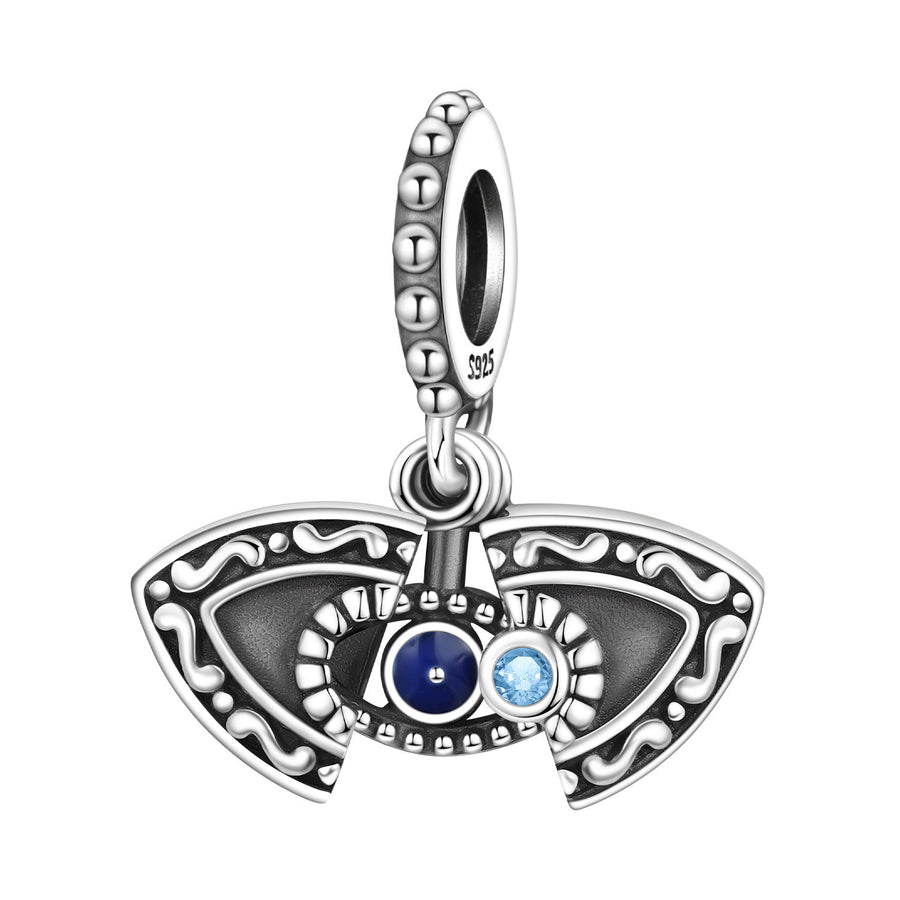 Copper-plated Silver Devils Eye DIY Bracelet Bead Accessories – view 11
