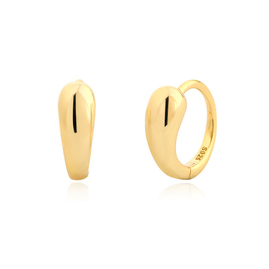 Elegant And Geometric Minimalist Earrings – view 2