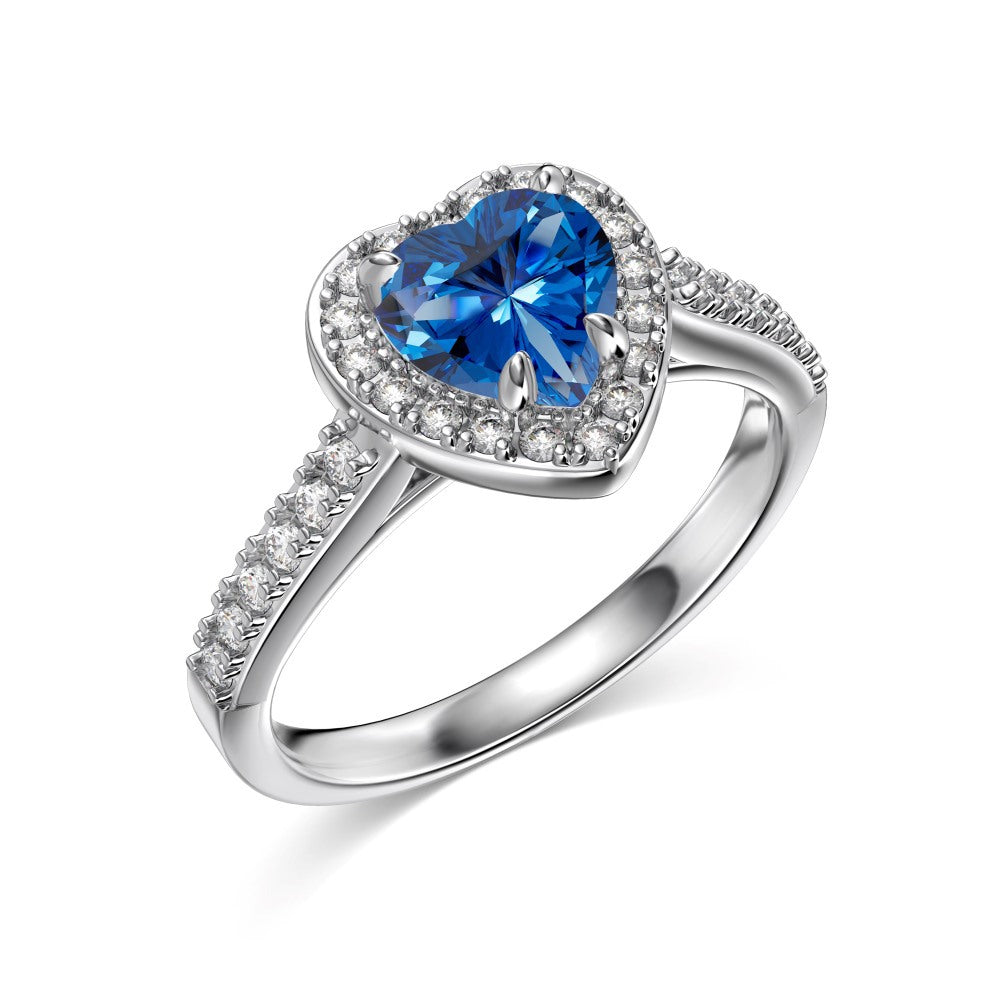 12 Zodiac Colorful Zircon Silver Ring For Women – view 14