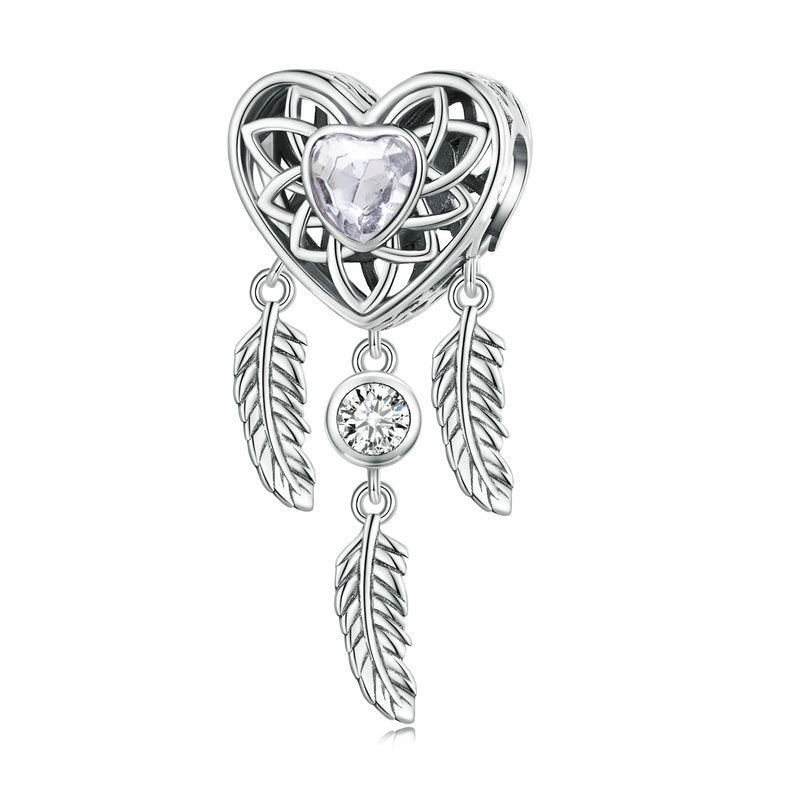 Electroplated Silver Cartoon Charm Beads For DIY Bracelets And Necklaces – view 17