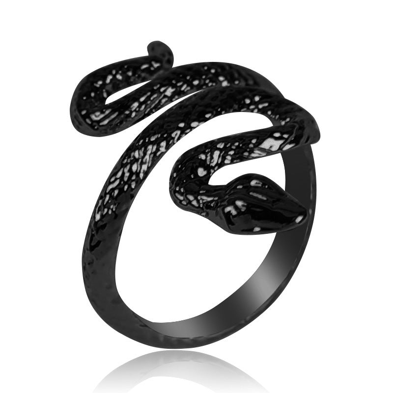 Vintage Punk-style Bold Mens Ring Open-ended And Adjustable – view 5