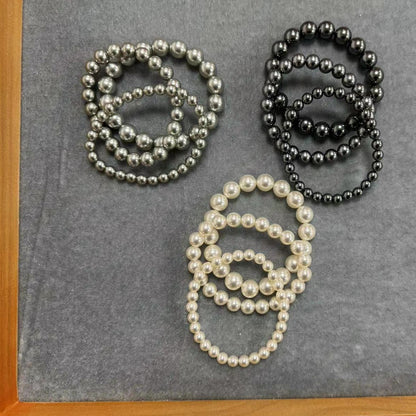 Three-color Pearl Bracelet – view 2