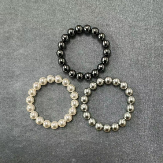 Three-color Pearl Bracelet For Women