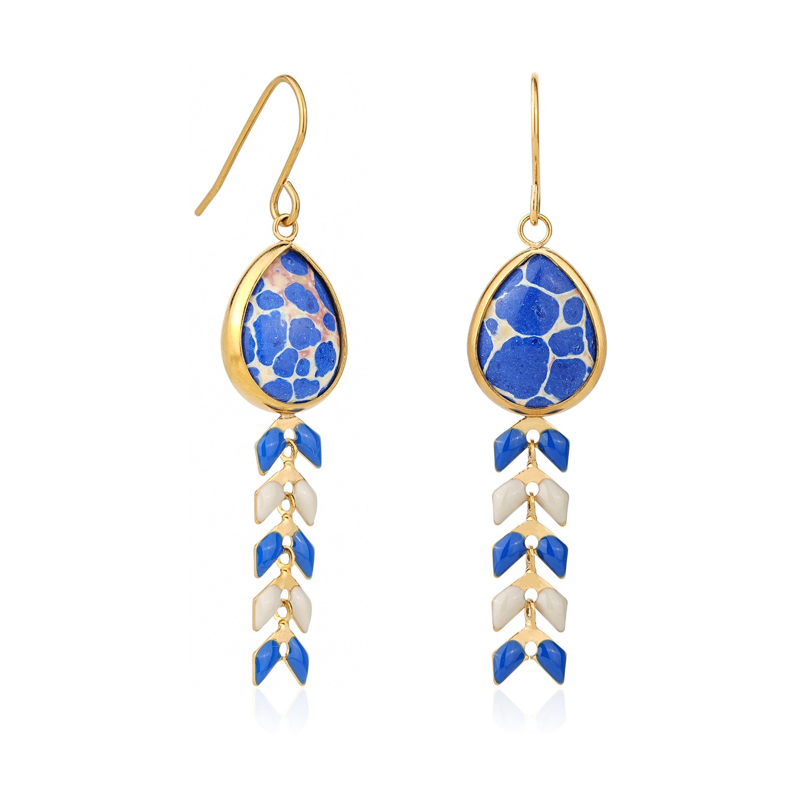Retro Bohemian Wheat-ear Tassel Ear Hooks – view 4