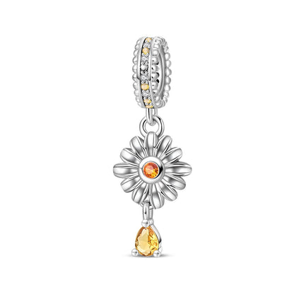 Sunflower-shaped Copper Bead Pendant Bracelet Accessory – view 12