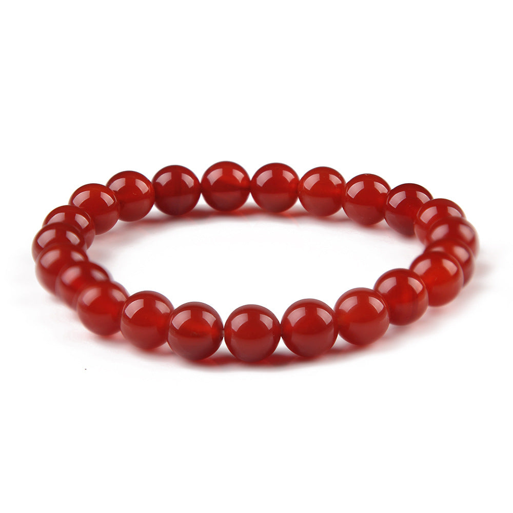 Red Onyx Tiger Eye Stone Couple Bracelet – view 11