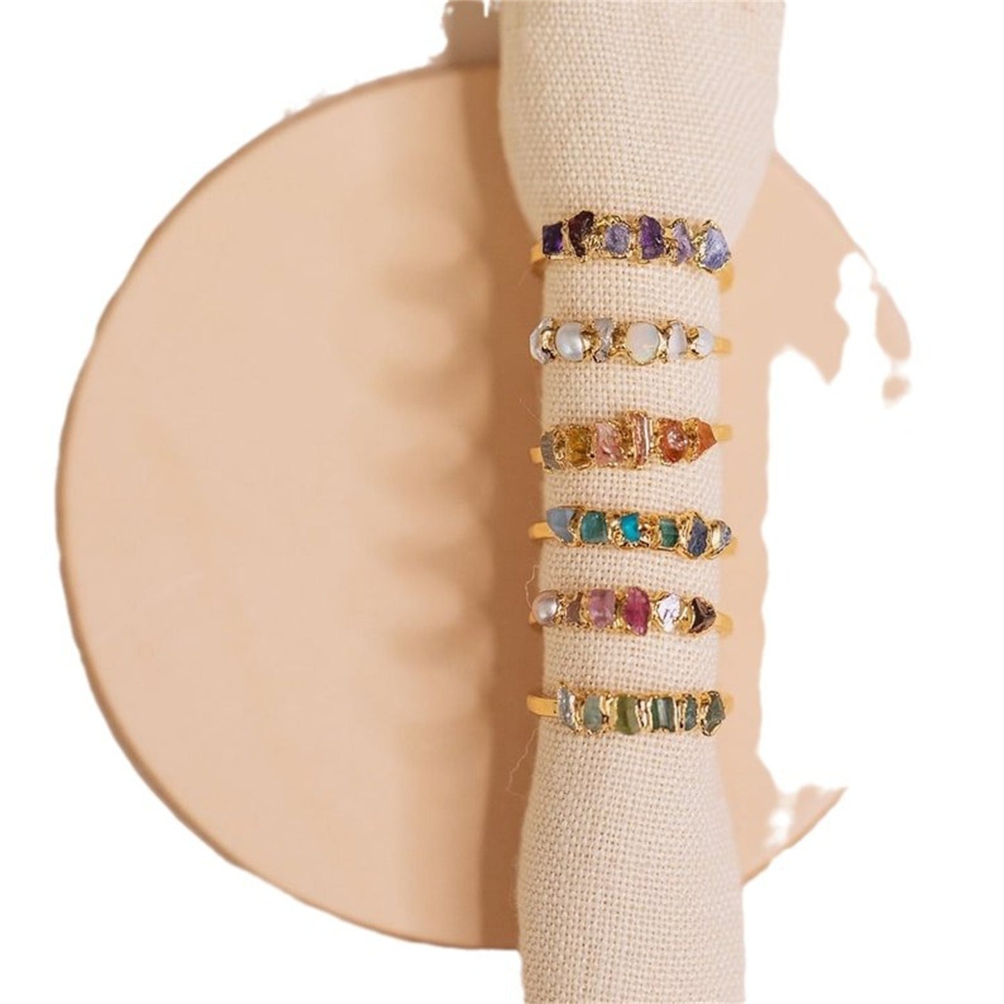 Mother's Day Raw Ore Ring – view 2