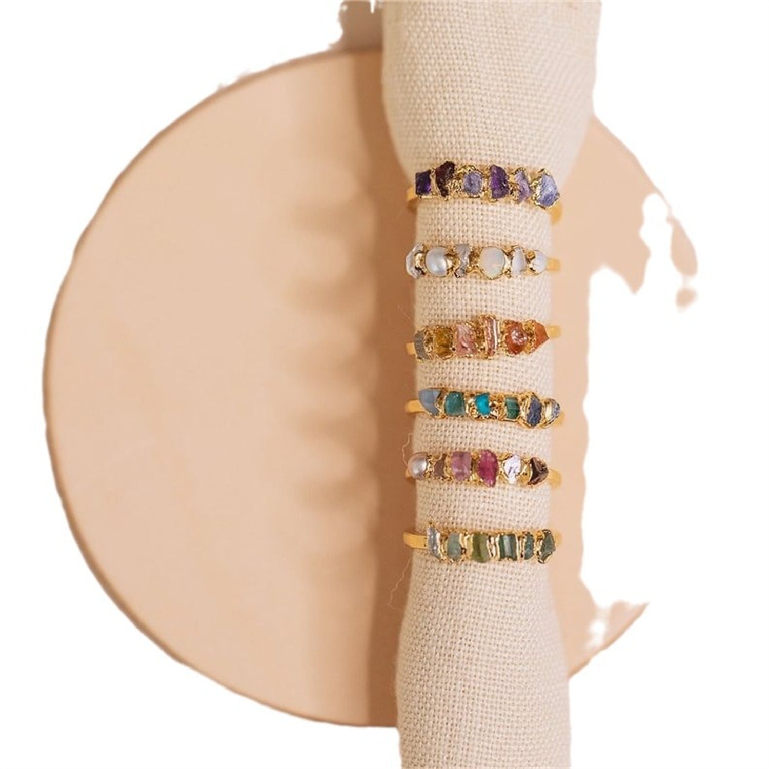 Mother's Day Raw Ore Ring – view 2