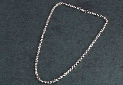 Men Stainless Steel Rope Snake Box Cuban Link Chain – view 4