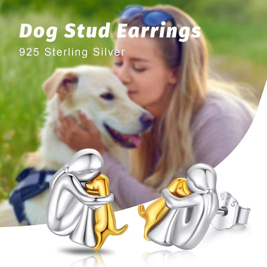 Pure Silver Necklace For Women Love Colored Electroplated Pendant