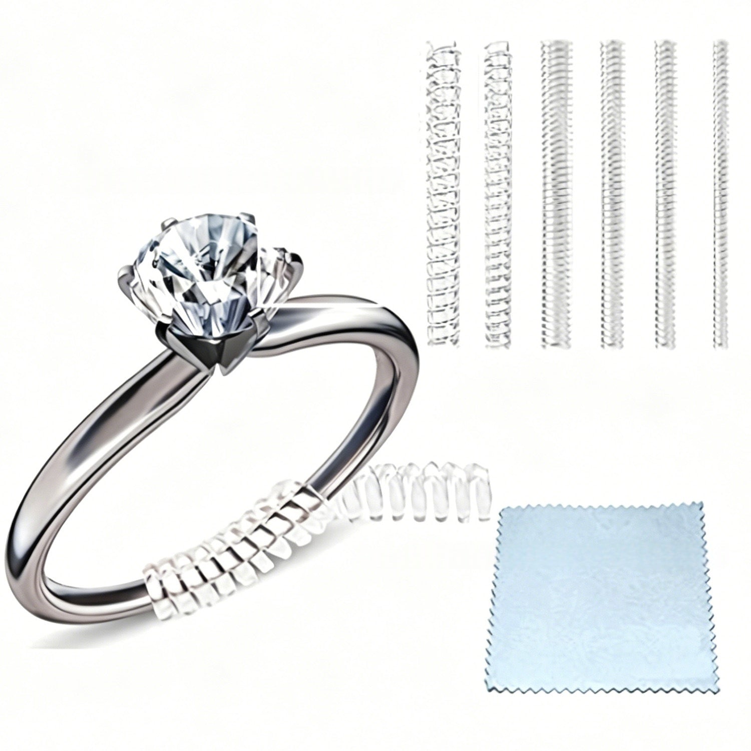 Includes Spring-wound Wire For Four Models Of Invisible Rings