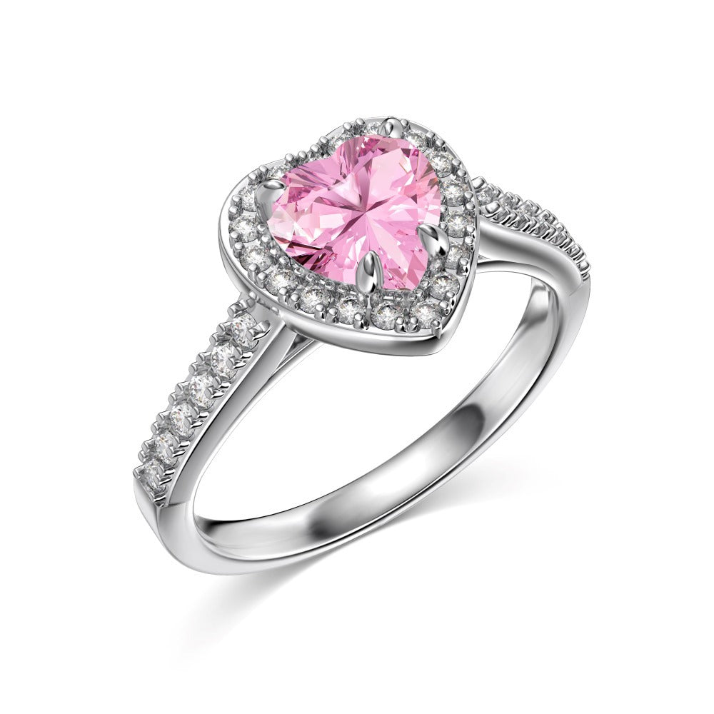 12 Zodiac Colorful Zircon Silver Ring For Women – view 16