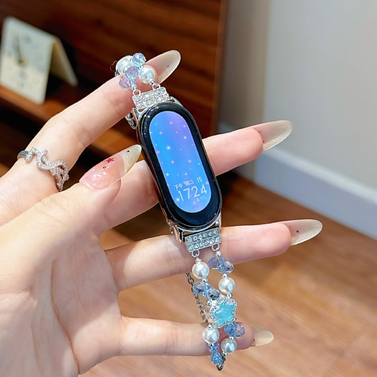 Starry Night Zircon Strap Compatible Redmi Watch Straps – view 4