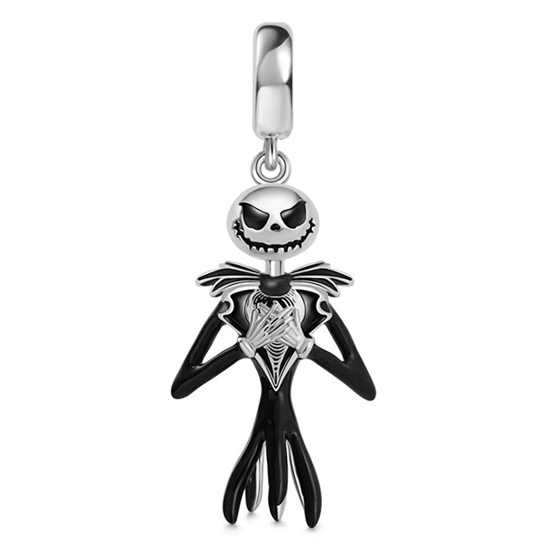 Electroplated Silver Cartoon Charm Beads For DIY Bracelets And Necklaces – view 28