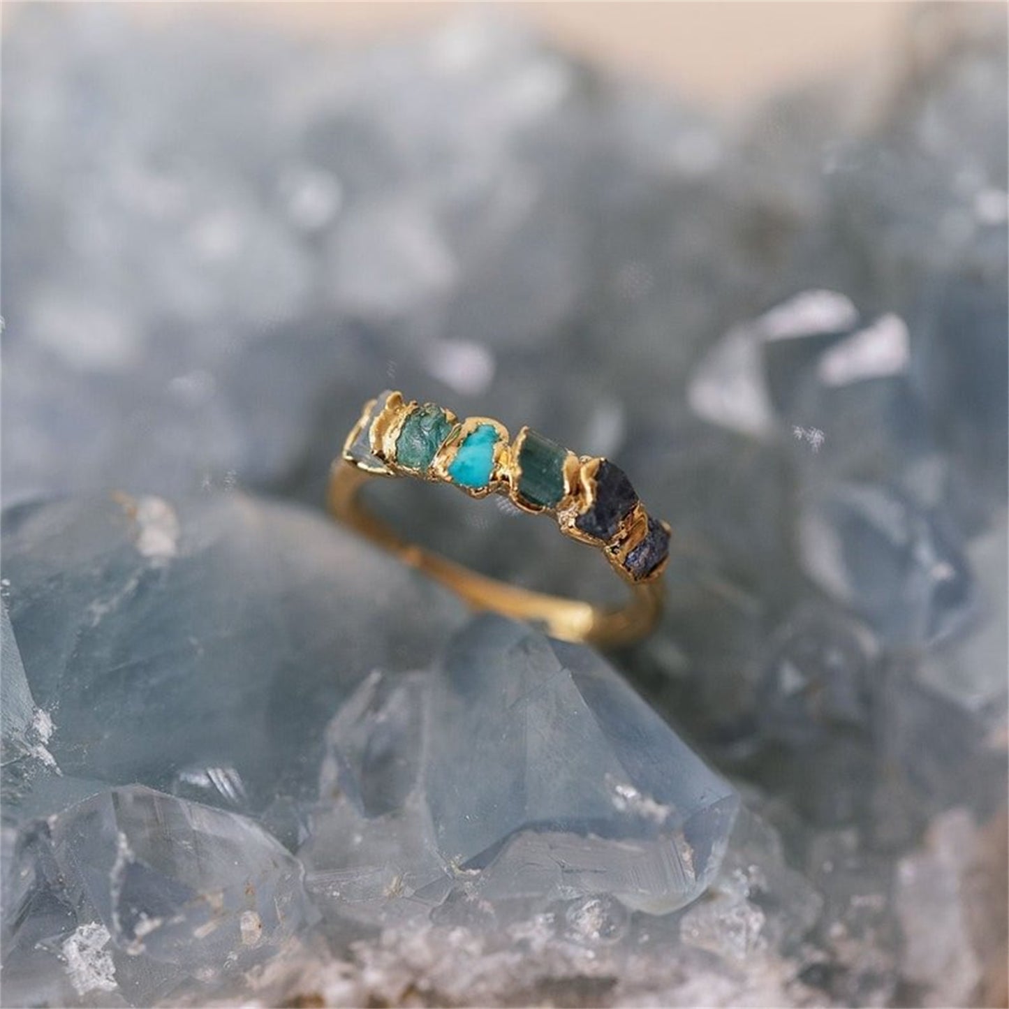 Mother's Day Raw Ore Ring – view 3