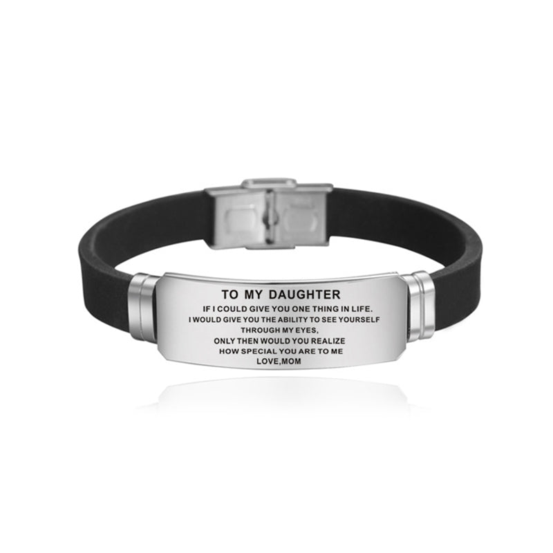 Stainless Steel Engraved Bracelet – view 11
