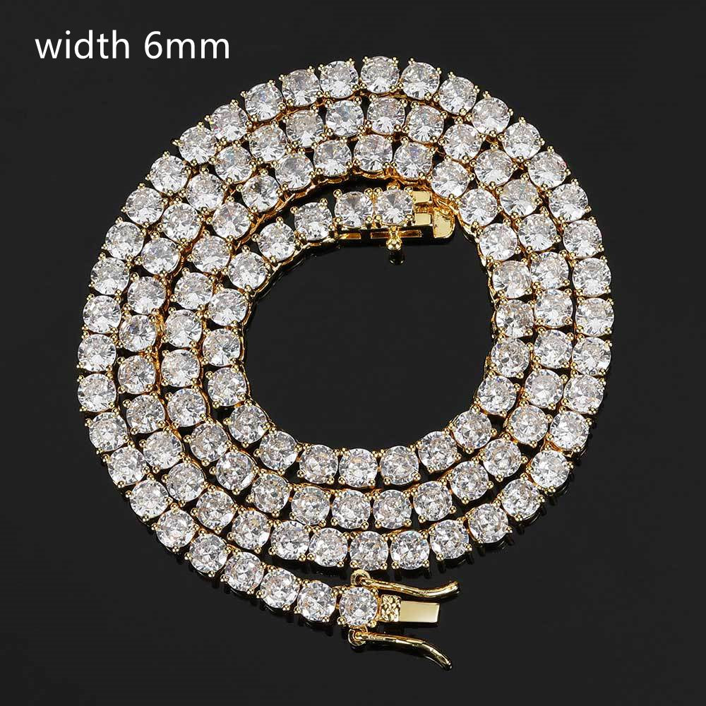 Hip Hop Necklace Men Tennis Chain Zircon Necklace – view 11
