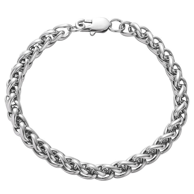 Japanese Buckle Cuban Link Chain 18K Gold Men's Bracelet – view 5