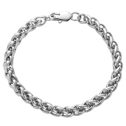 Japanese Buckle Cuban Link Chain 18K Gold Men's Bracelet – view 5