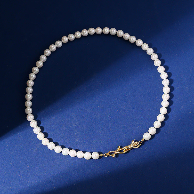 Chic Clavicle Necklace – Elegant Sweater Chain – view 3