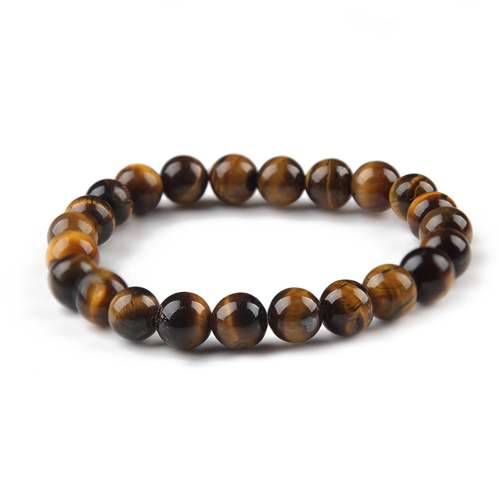 Red Onyx Tiger Eye Stone Couple Bracelet – view 8