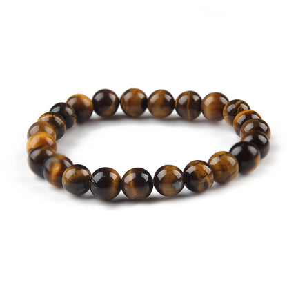 Red Onyx Tiger Eye Stone Couple Bracelet – view 8