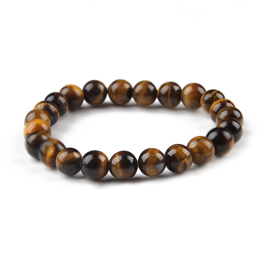Red Onyx Tiger Eye Stone Couple Bracelet – view 8