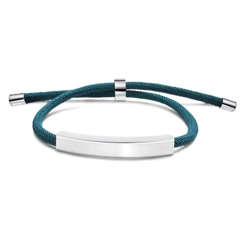 Engraved Stainless Steel Bracelet – view 9