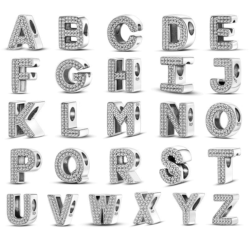 Letter Charm BeadsCreative And Personalized DIY Jewelry For Bracelets – view 2