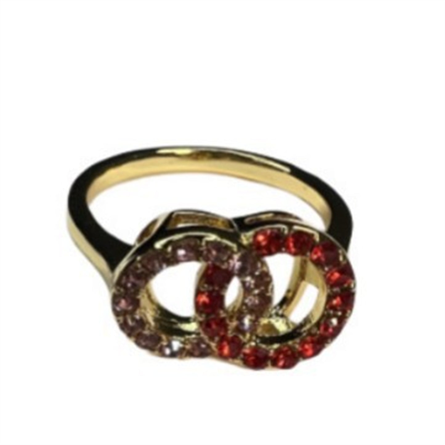 Interlocking Double-ring Simple Ring – view 6