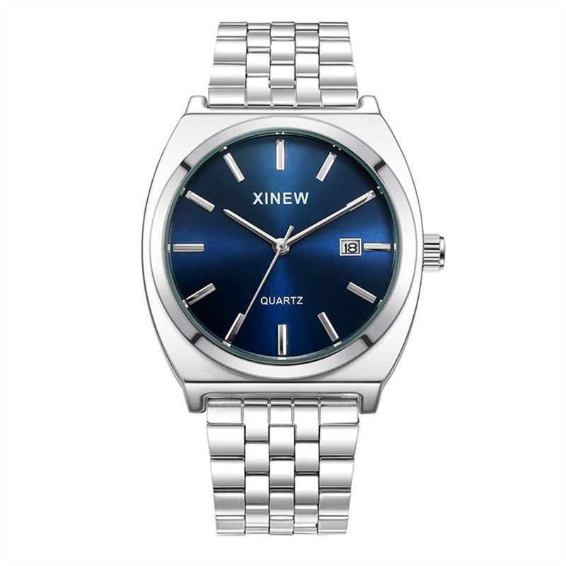 Calendar Quartz Stainless Steel Mens Watch – view 5