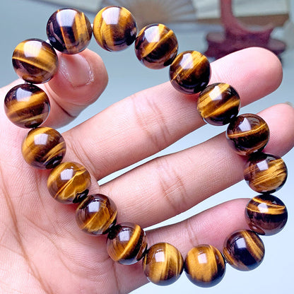 Natural Yellow Tigers Eye Bracelet – view 3