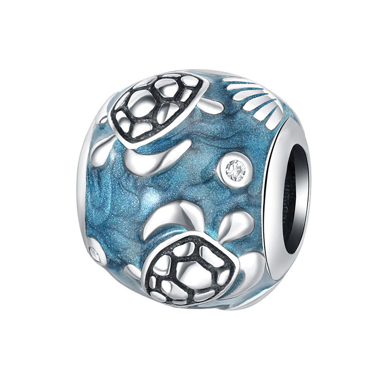 Electroplated Silver Cartoon Charm Beads For DIY Bracelets And Necklaces – view 21