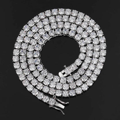 Hip Hop Necklace Men Tennis Chain Zircon Necklace – view 3