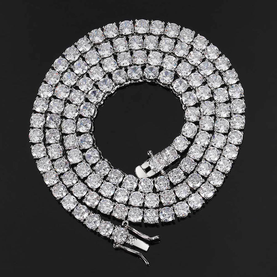 Hip Hop Necklace Men Tennis Chain Zircon Necklace – view 3
