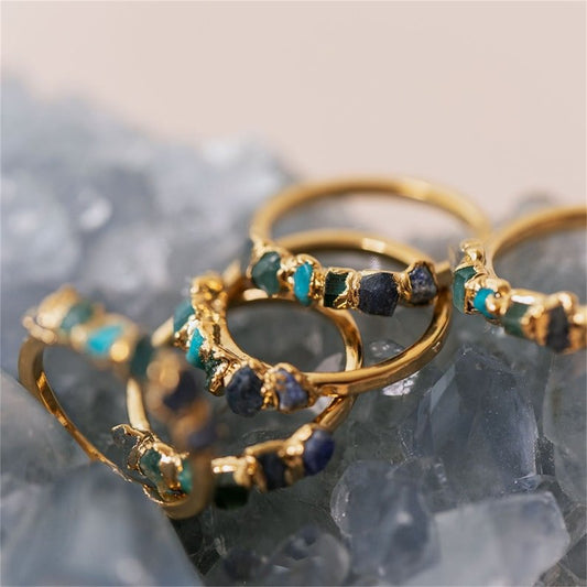Mother's Day Raw Ore Ring