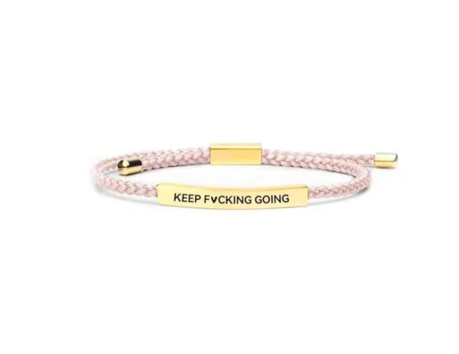 Stainless Steel Woven Engraved Bracelet – view 22