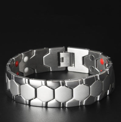 4-in-1 Magnetic Titanium Energy Bracelet For Men – view 17