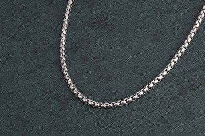 Men Stainless Steel Rope Snake Box Cuban Link Chain – view 10