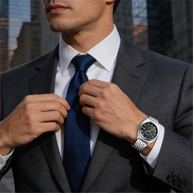 Calendar Quartz Stainless Steel Mens Watch – view 4
