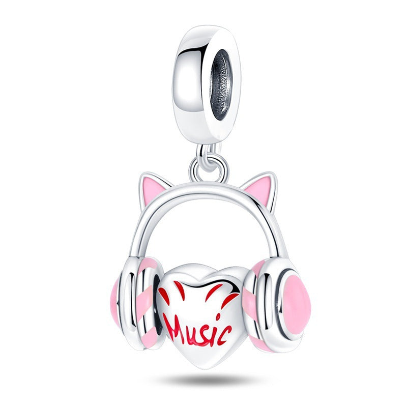 Electroplated Silver Cartoon Charm Beads For DIY Bracelets And Necklaces – view 13