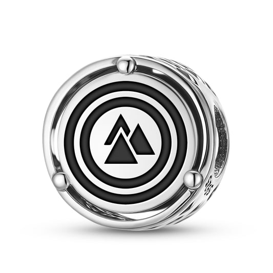 Norse Valknut Charm – 925 Sterling Silver