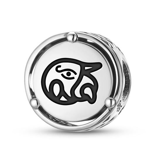 Aztec Cozcacuauhtli Charm – 925 Sterling Silver