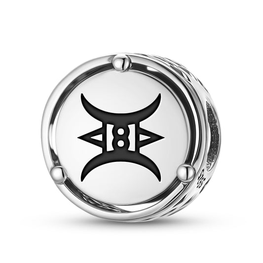 Adinkra Asetena Pa Charm – 925 Sterling Silver