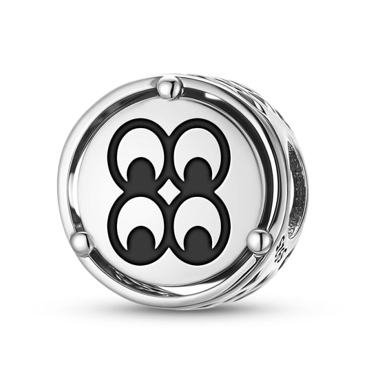 Adinkra Mate Masie Charm – 925 Sterling Silver