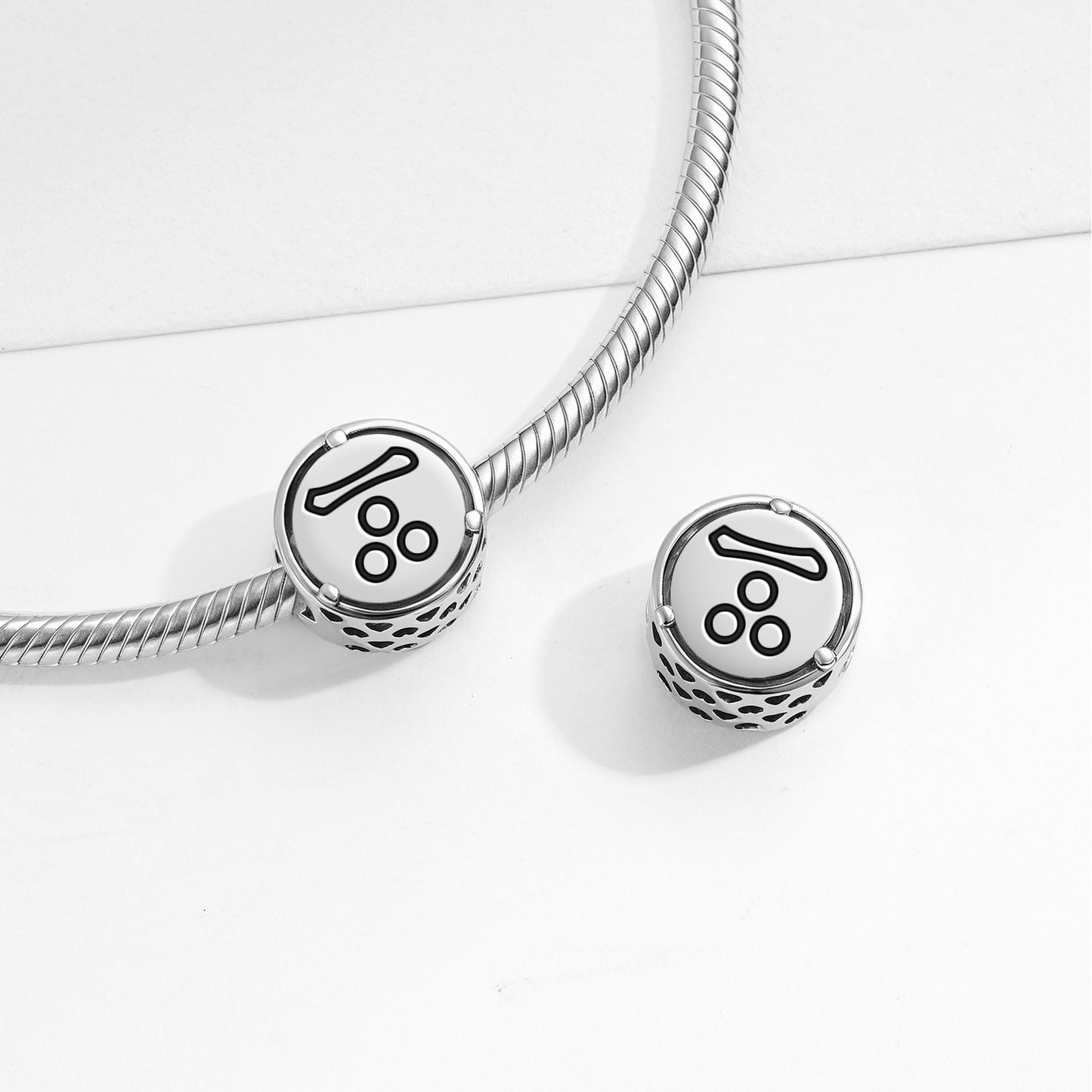 Japanese Nagato Charm – 925 Sterling Silver – view 2