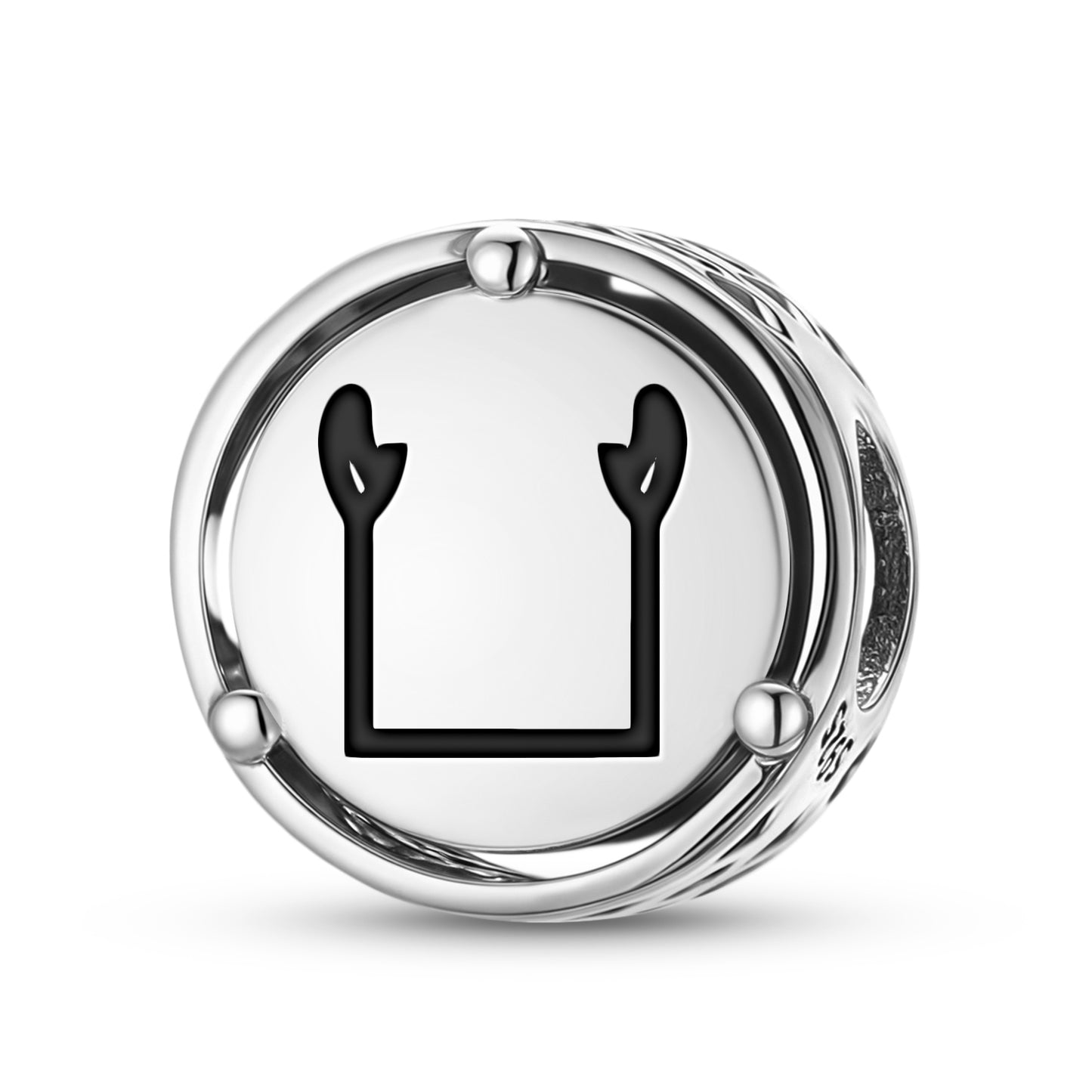 Egyptian Ka Charm – 925 Sterling Silver