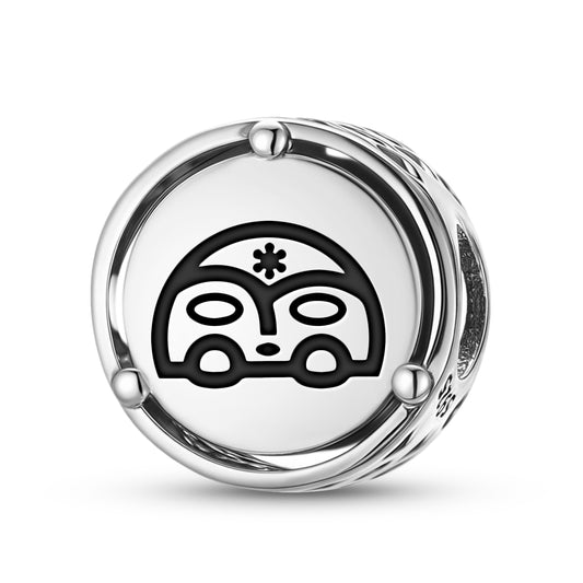 Taino Moon Goddess Charm – 925 Sterling Silver
